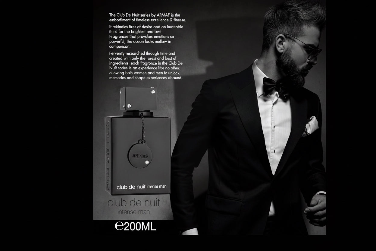 Club de Nuit Intense Man (CDNI) – Eau de Parfum – Long-Lasting Luxury Fragrance – 105ml