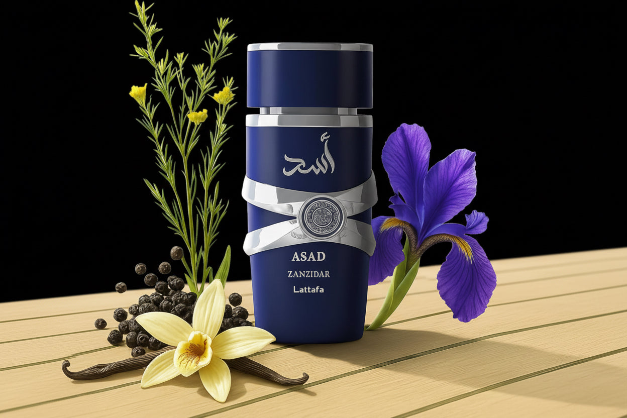 Latafa Asad Blue Edition Perfume โ Cool & Invigorating