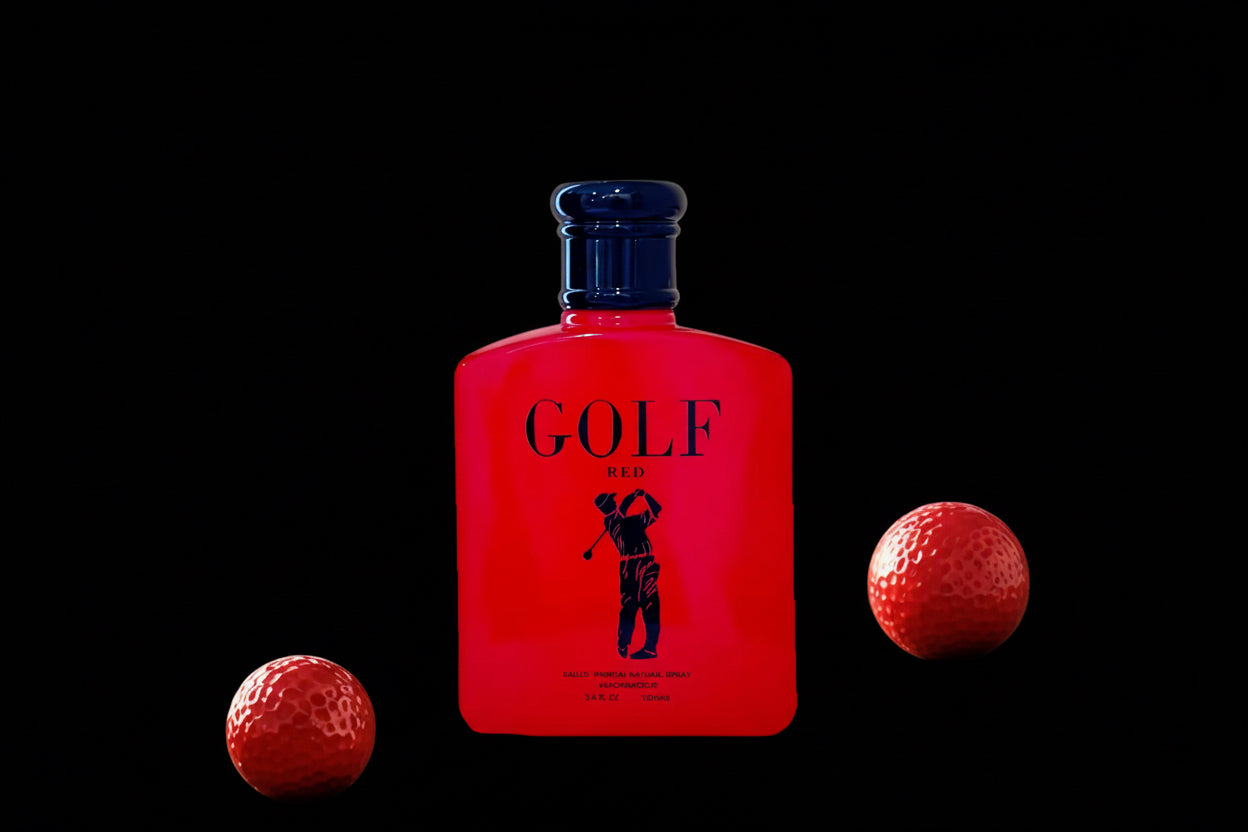 Golf Red – Eau de Parfum for Men – Sporty & Energizing Fragrance – 100ml