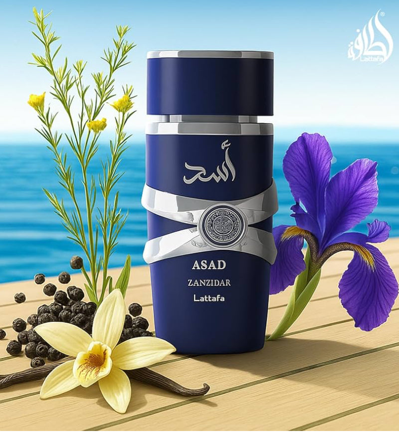 Latafa Asad Blue Edition Perfume – Cool & Invigorating