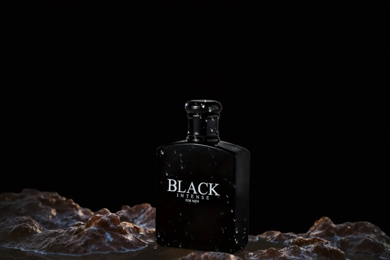 Black Intense for Men – Woody Aromatic Eau de Parfum – Sophisticated Masculine Fragrance – 100ml
