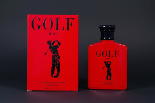 Golf Red – Eau de Parfum for Men – Sporty & Energizing Fragrance – 100ml