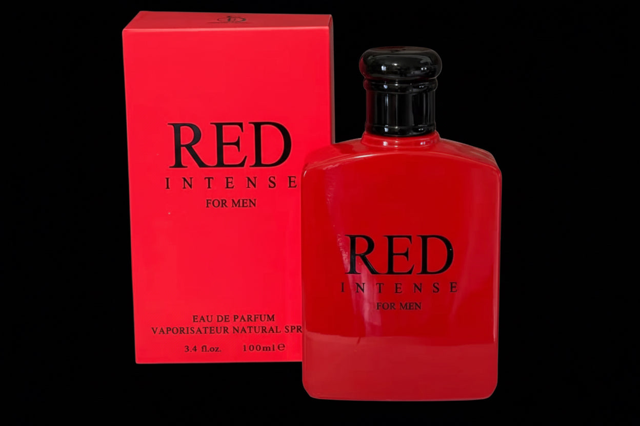 Red Intense for Men – High-Performance Eau de Parfum – Bold & Spicy Fragrance – 100ml