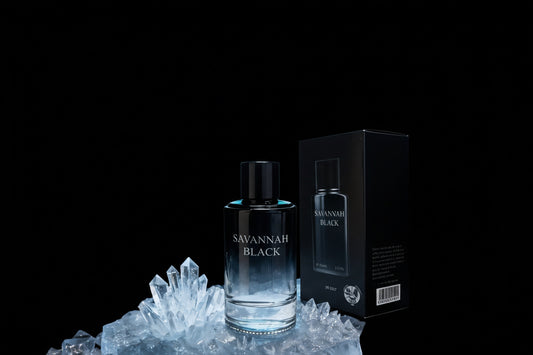 Savannah Black – Eau de Parfum – Coastal & Bold Masculine Fragrance – 100ml
