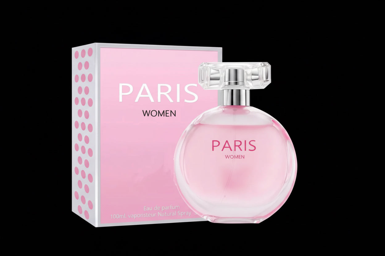 Paris Women – Elegant Eau de Parfum – Sweet & Floral Romantic Fragrance – 100ml